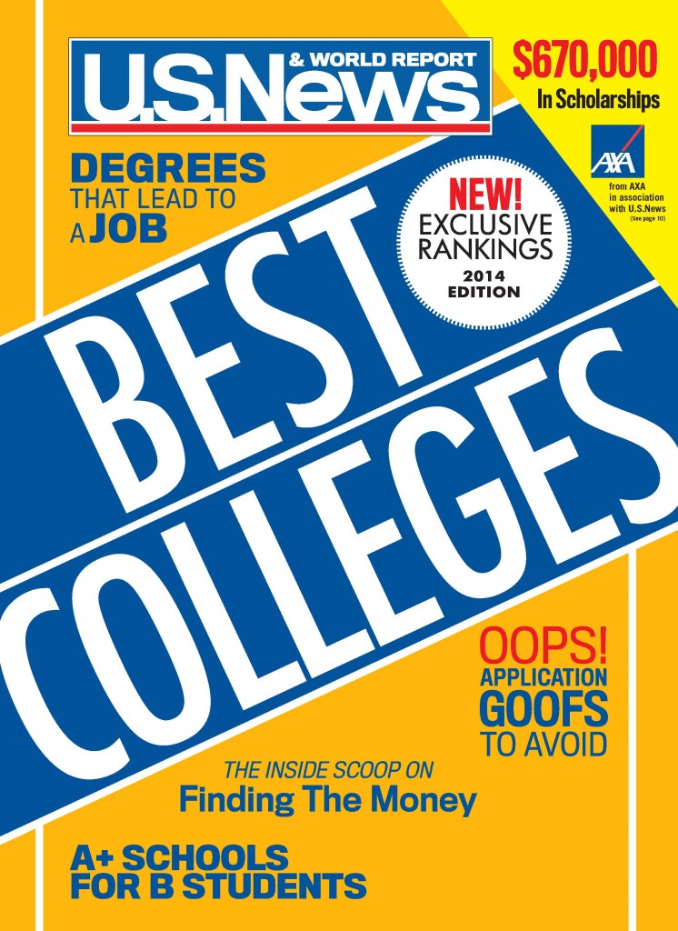 Best Colleges 2014 1P plain cover